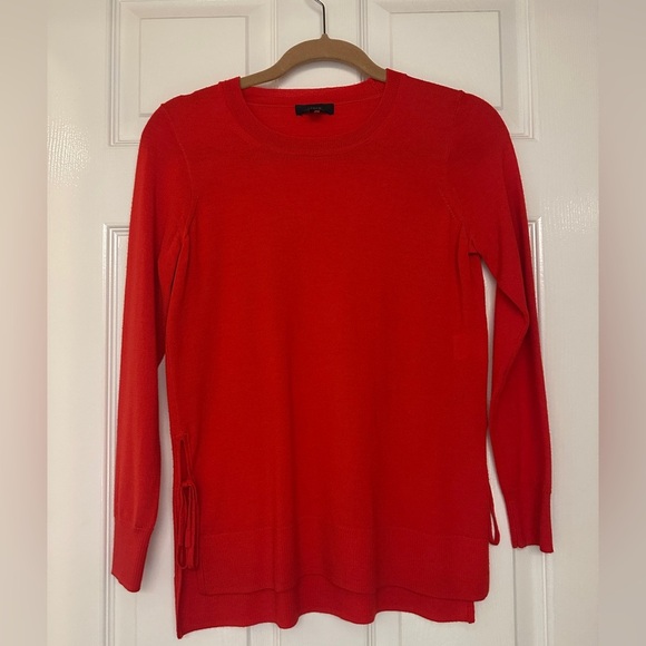 J.Crew Orange Tunic Sweater - Size XS - Picture 1 of 5